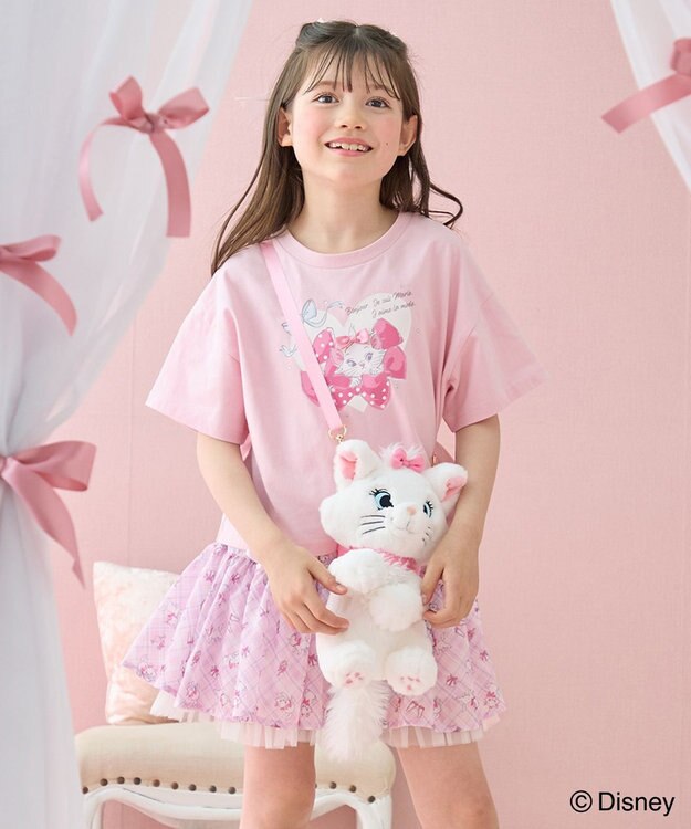 ANY KIDS 【ディズニー/マリー】ぬいぐるみポシェット オフホワイト