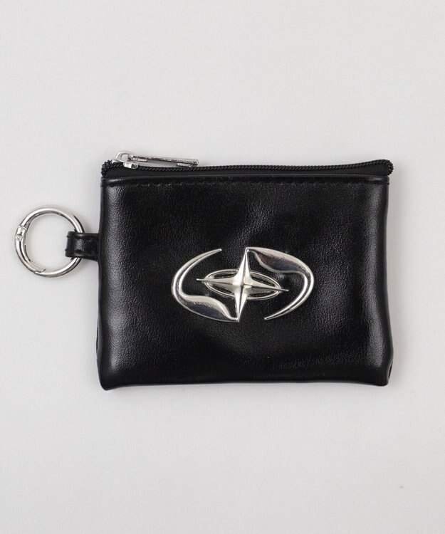 WEGO PUメタルパーツポーチ ブラック