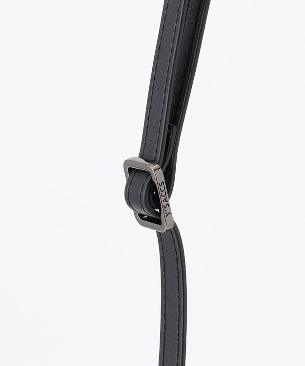 Y'SACCS Polka Dots　タックラウンドショルダー ブラック