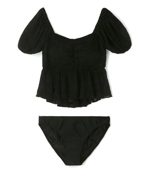 San-ai Resort（三愛水着楽園） 【SALE】３点セット水着　9M【San-ai Resort（サンアイリゾート）】 ブラック