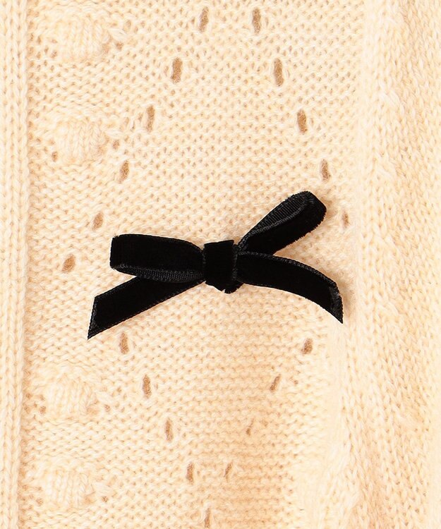 TOCCA 【洗える】PIXIE KNIT カーディガン ベージュ系