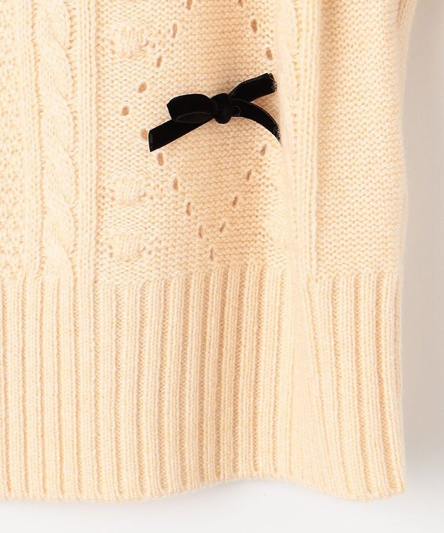 TOCCA 【洗える】PIXIE KNIT カーディガン ベージュ系