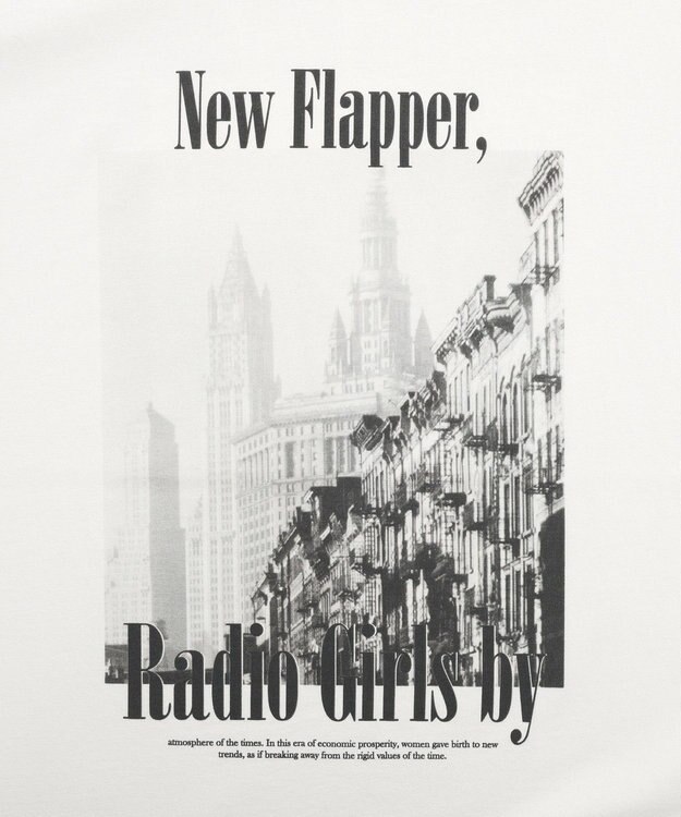 AMERICAN HOLIC フォトプリント半袖Ｔシャツ Off White