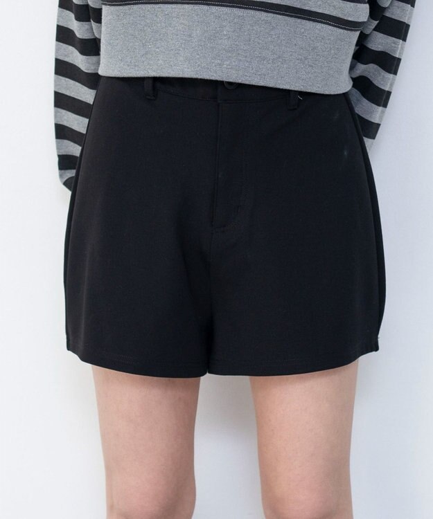 WEGO ポンチマイクロショートパンツ ブラック