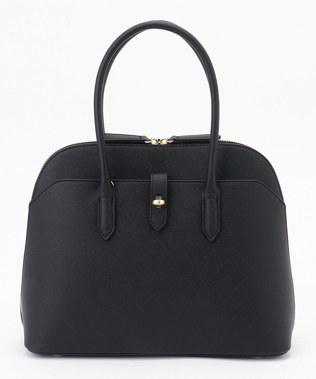 J.PRESS LADIES 【WEB限定カラーあり・ショルダー付き】purse バッグ ブラック系