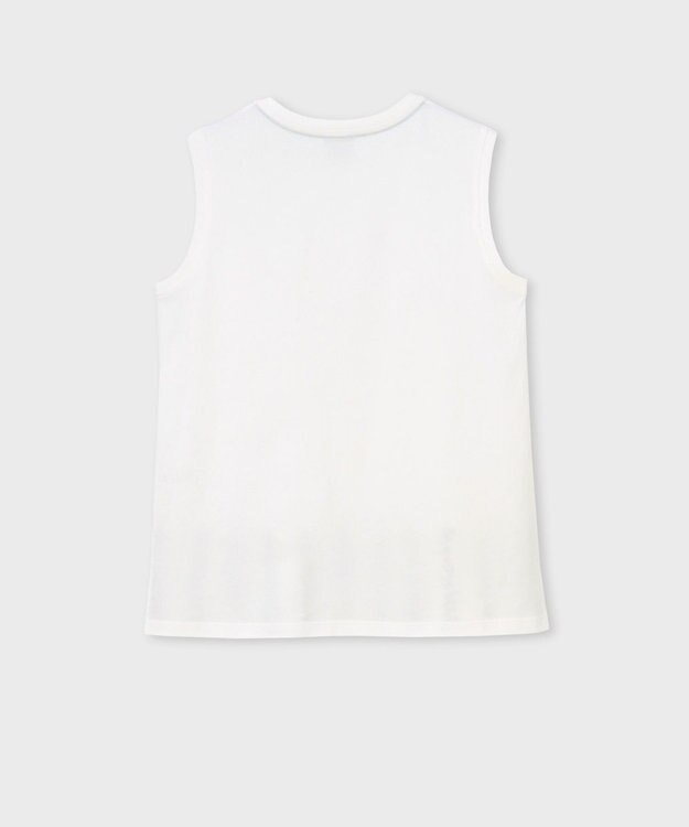 Paul Smith プリント コンビネーション ノースリーブ ホワイト