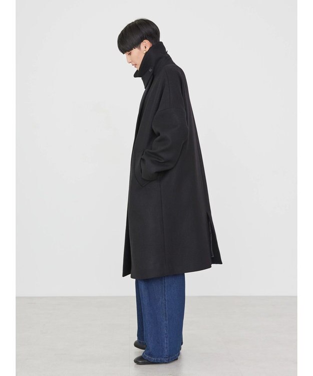 AMERICAN HOLIC 【匠】ドロップショルダーチェスターＢＩＧコート Black