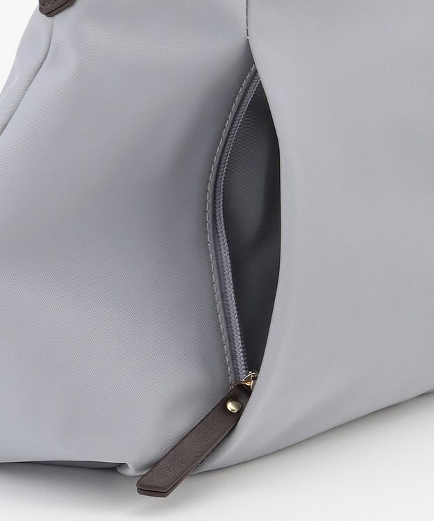 J.PRESS LADIES 【新色登場！・WEB限定カラーあり・2way】ナイロン ショルダー バッグ ライトグレー系