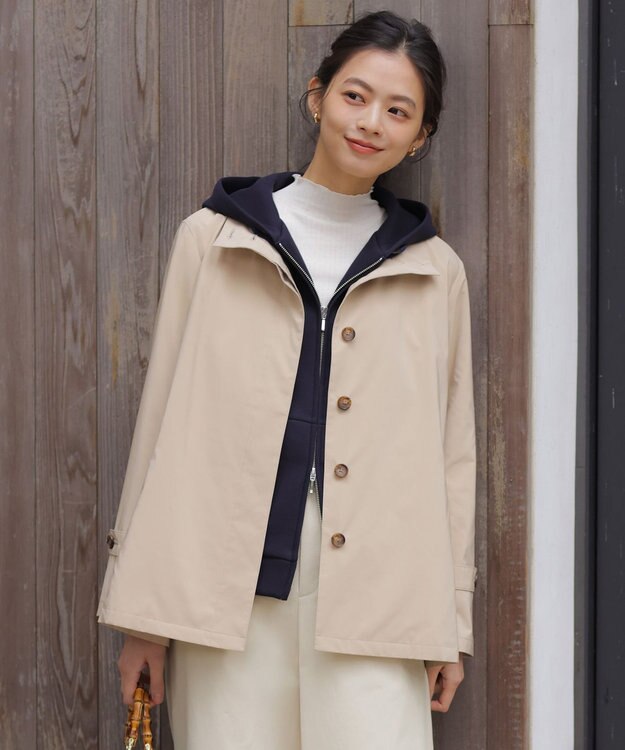 J.PRESS LADIES 【WEB限定カラーあり】Artirosa スタンドカラー コート