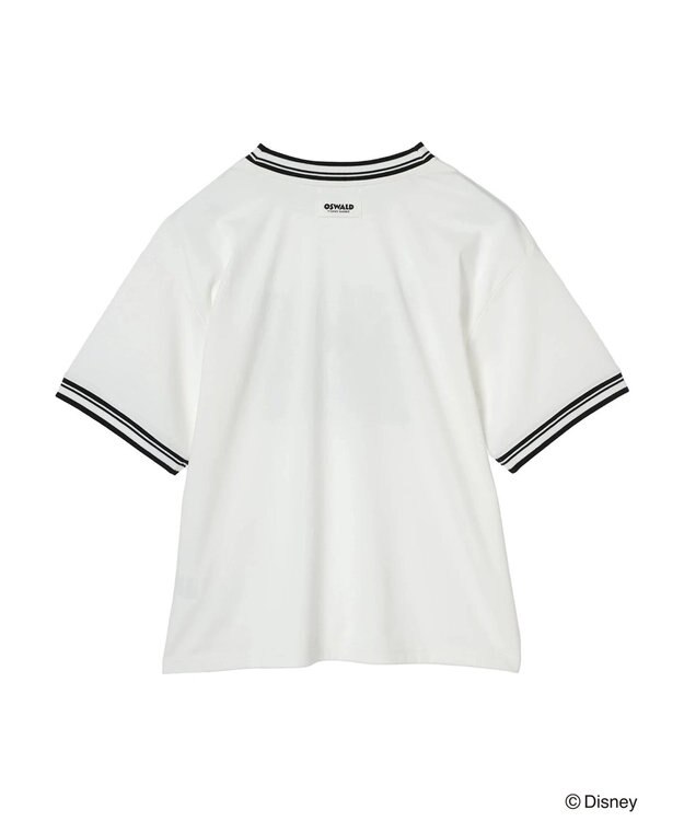 Green Parks オズワルド／ラインフォト半袖ＴＥＥ Off White