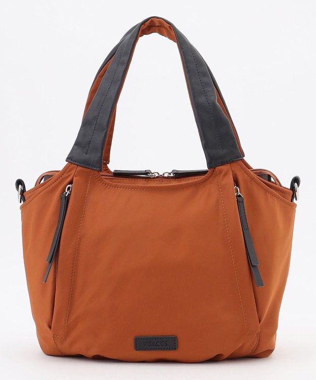 Y'SACCS ふんわりラウンド2WAYトート Sサイズ オレンジ