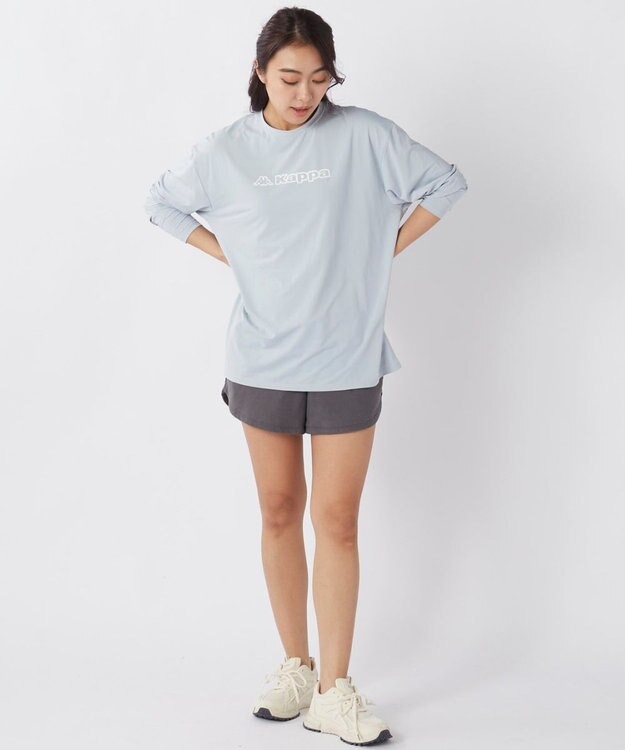 OP／FILA 【Kappa】ロングスリーブ Tシャツ ブルー