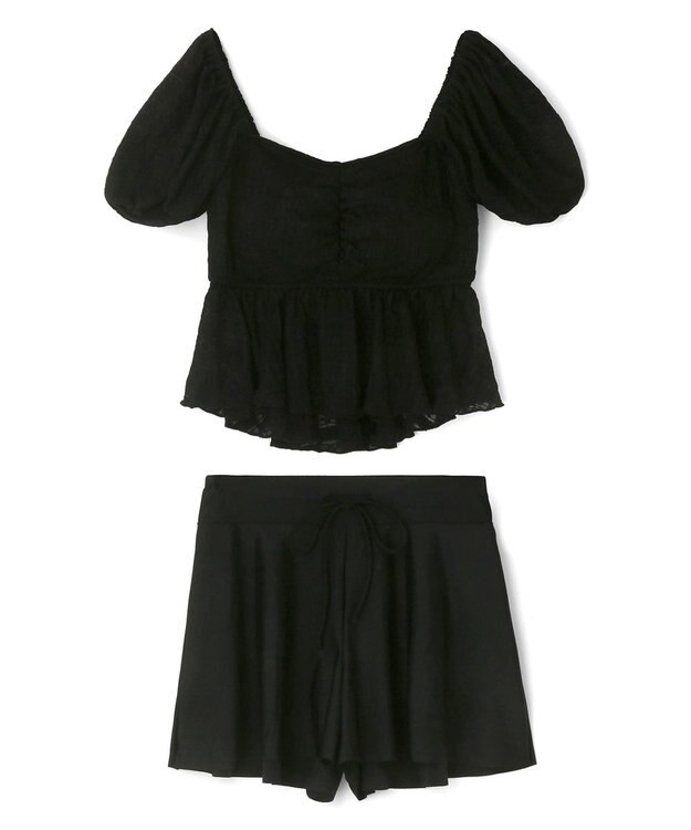 San-ai Resort（三愛水着楽園） 【SALE】３点セット水着　9M【San-ai Resort（サンアイリゾート）】 ブラック