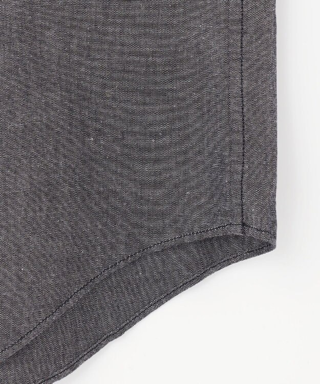 JOSEPH ABBOUD 【JOE COTTON使用】オーガニックコットンダンガリー シャツ ブラック系