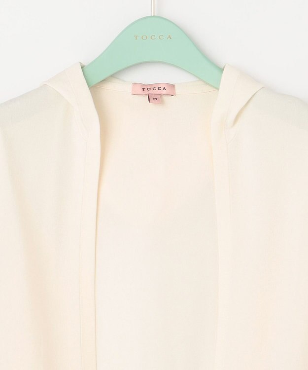 TOCCA 【洗える！】LADY BIRD フーディーボレロ アイボリー系