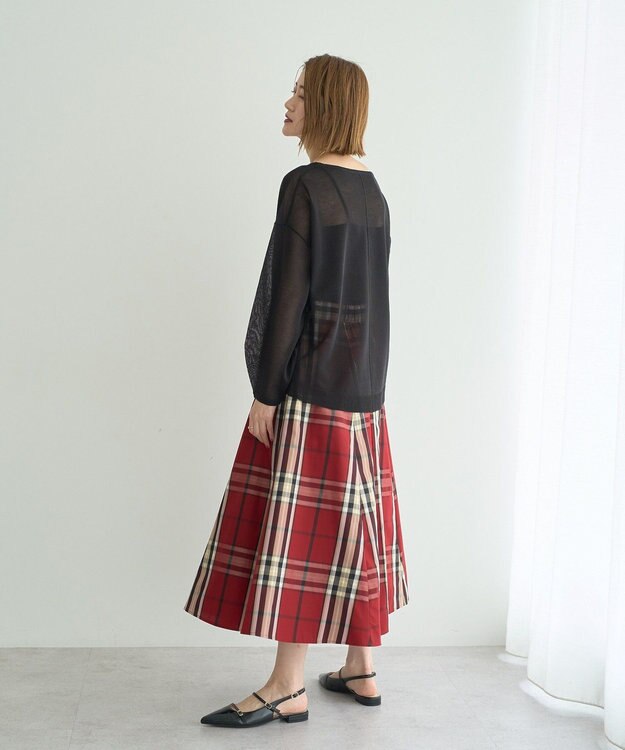 YECCA VECCA シアーニットプルオーバー Black