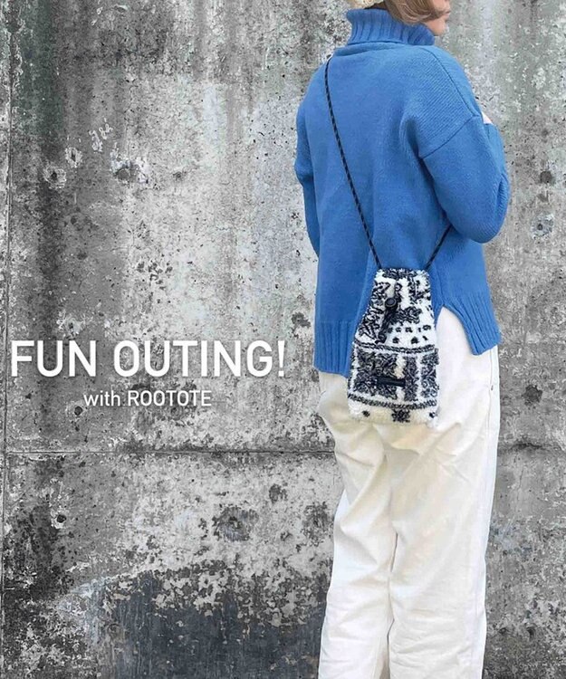 ROOTOTE 1259【モコかわいい】SC.ベビールー.ボア 03：タイダイサックス