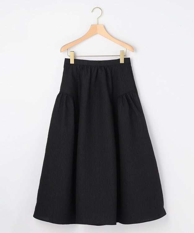 組曲 【先行予約・WEB限定】シアージャカード スカート ブラック系