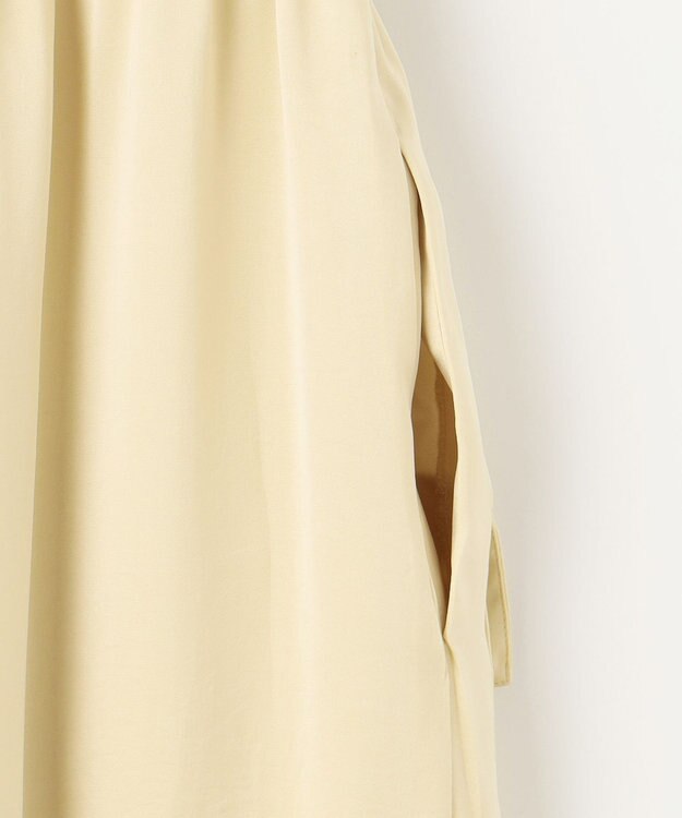 NAVE 【Nave・洗える】ヴィンテージサテン オールインワン ライトイエロー系