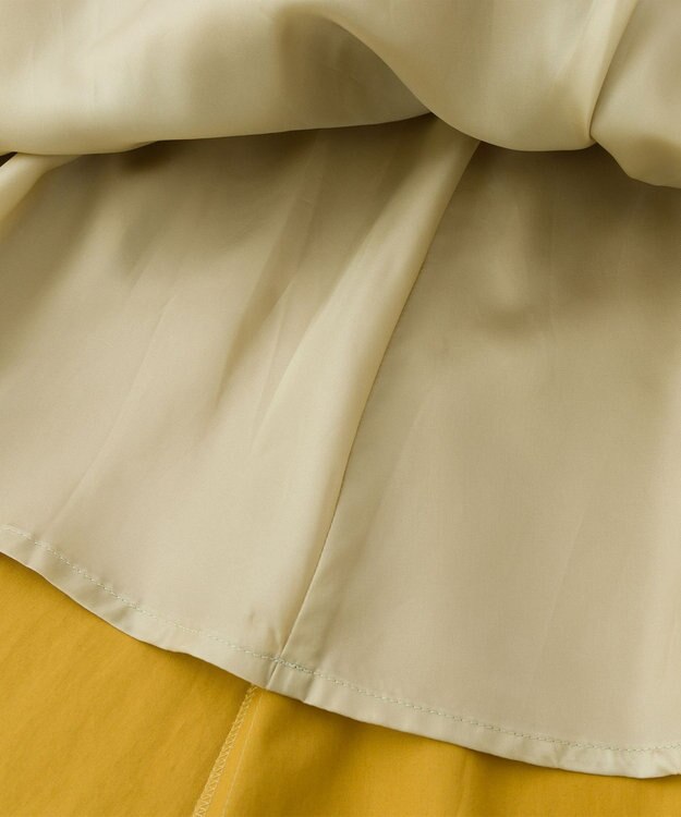 POLS アシンメトリースカート イエロー