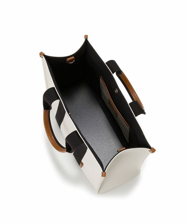 TOPKAPI 【Breath TOPKAPI】NEO CANVAS ネオキャンバス カラーハンドル トートバッグ ホワイト