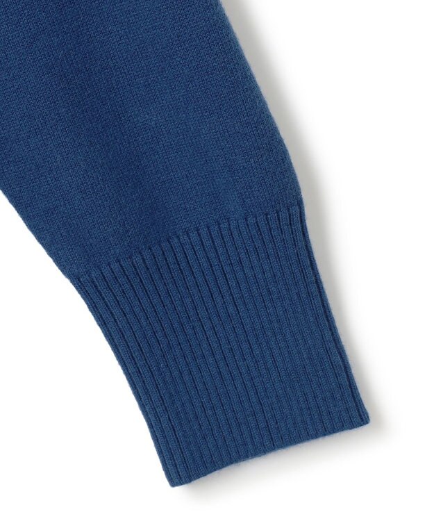 J.PRESS YORK STREET 【WOMEN】ANTI PILLING WOOL Aラインワンピース ブルー系