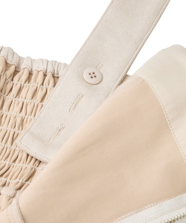 Green Parks ・ＥＬＥＮＣＡＲＥ　ＤＵＥ　スエードポンチジャンスカ Ivory