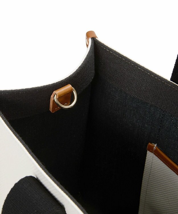 TOPKAPI 【Breath TOPKAPI】NEO CANVAS ネオキャンバス カラーハンドル トートバッグ ホワイト