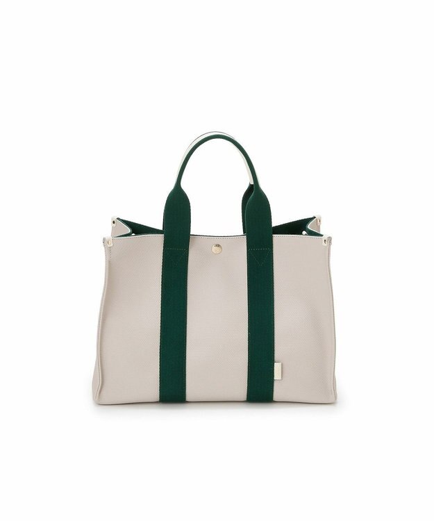 TOPKAPI 【Breath TOPKAPI】NEO CANVAS ネオキャンバス カラーハンドル トートバッグ サンドグレー