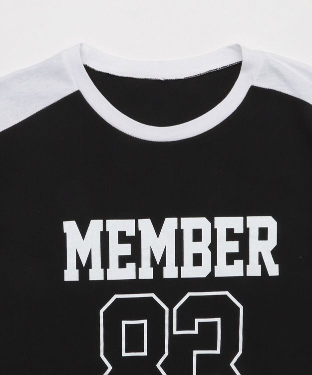 WEGO ナンバリングロゴBIG　T ブラック