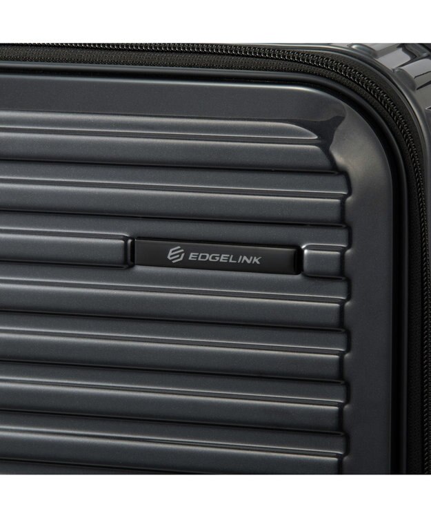ACE BAGS & LUGGAGE EDGELINK クルーズボックス グリントSB スーツケース 74L フロントオープン 09392 エッジリンク ブラック