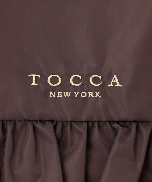 TOCCA SOGNO FUR CHARM TOTE トートバッグ【WEB＆一部店舗限定・A4サイズ対応】 ブラウン系