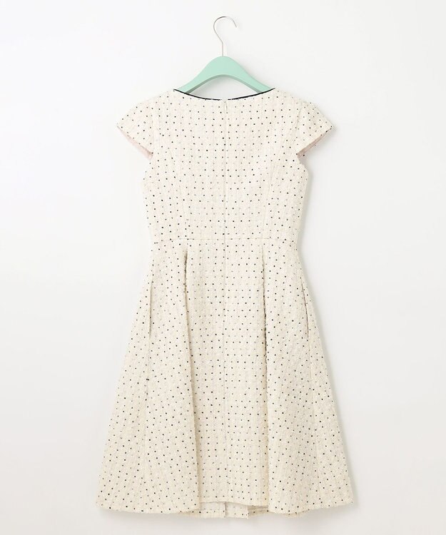 TOCCA CHIFFON TWEED ドレス アイボリー系