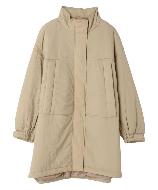 earth music&ecology モンスターコート Beige