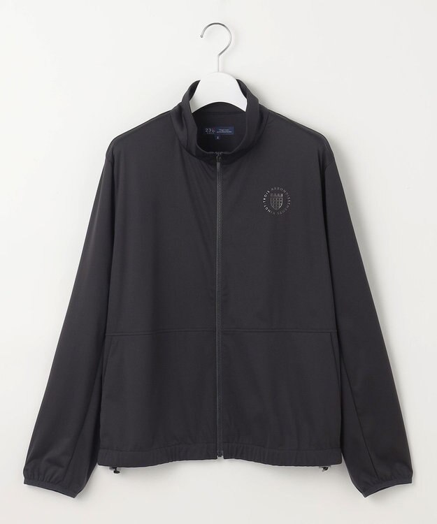 23区GOLF 【WOMEN】【ストレッチ/防風/撥水】防風ライトブルゾン ブラック系