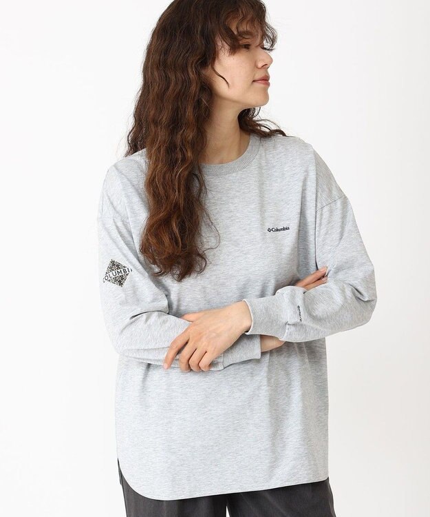 Columbia Columbia/ ウィメンズジプシーバードロングスリーブクルー /コロンビア Columbia Grey Heather