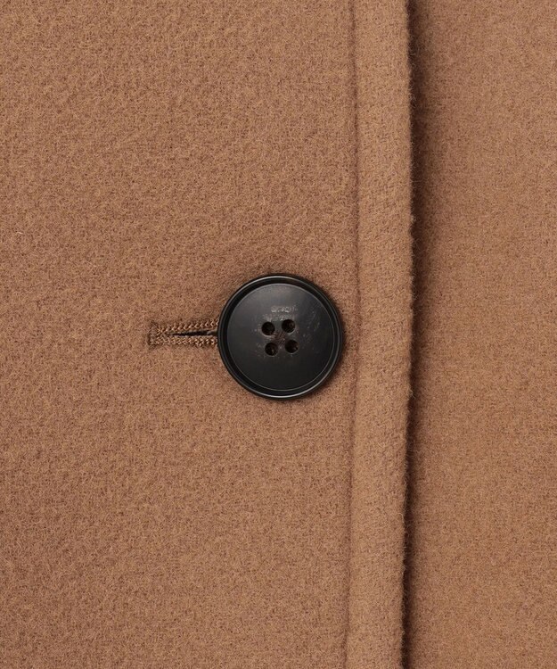 uncrave 【撥水】プルーフ メルトン スタンドネック コート（uncrave STANDARD） キャメル