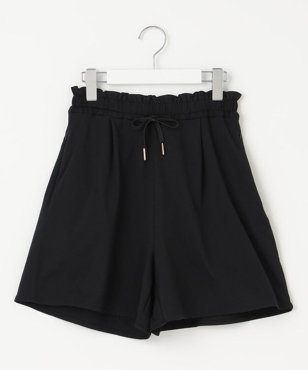 Feroux 【接触冷感・UVカット・吸水速乾】ラッシュガードハーフ パンツ ブラック系