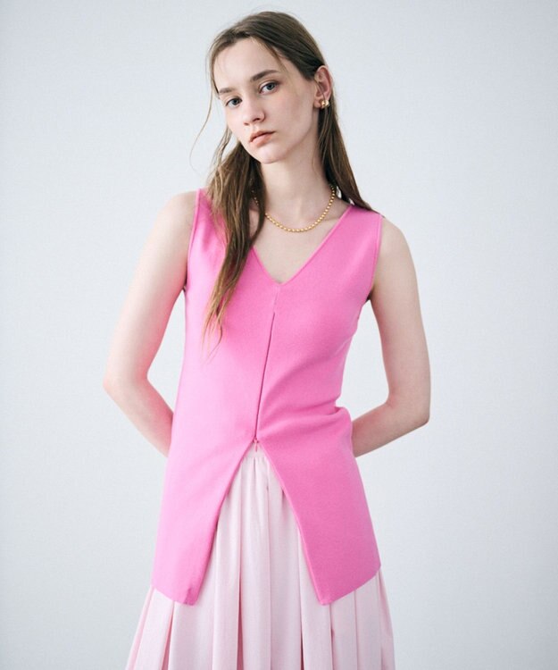 uncrave 2WAYタンクトップ ピンク