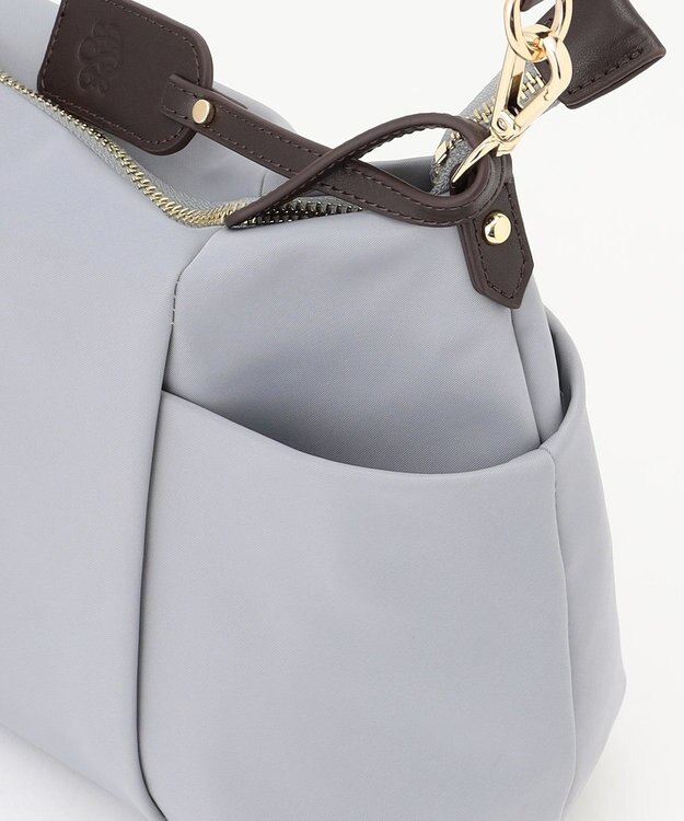 J.PRESS LADIES 【新色登場！・WEB限定カラーあり・2way】ナイロン ショルダー バッグ ライトグレー系