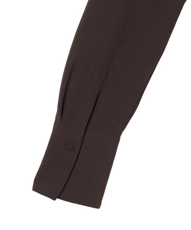 JOSEPH エアリープリッセ　ロングスリーブブラウス Ebony