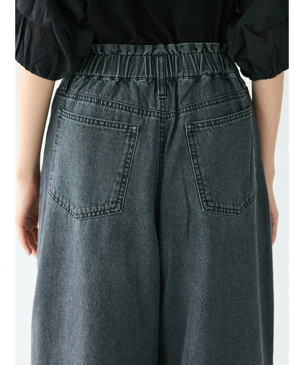 CRAFT STANDARD BOUTIQUE デニムカーブパンツ Black