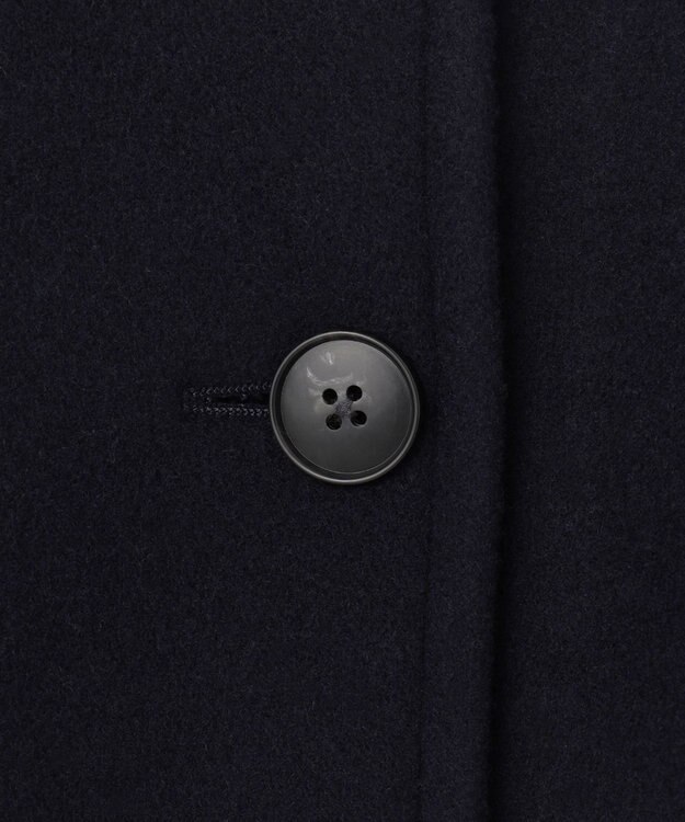 uncrave 【撥水】プルーフ メルトン スタンドネック コート（uncrave STANDARD） ネイビー