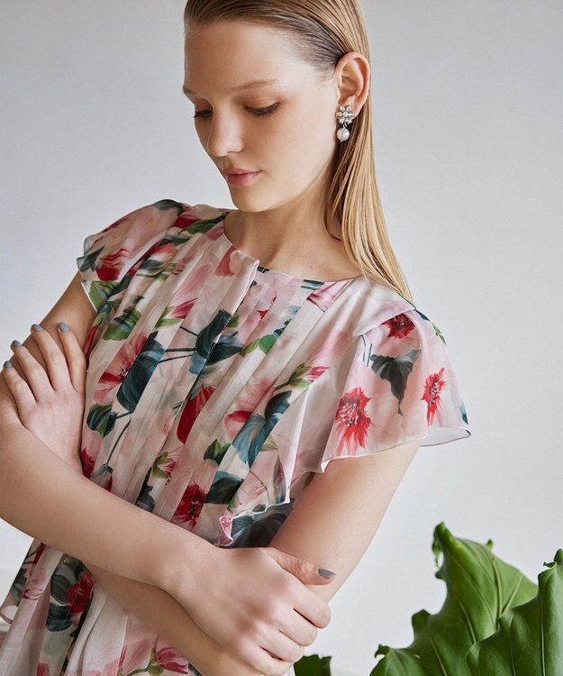 TOCCA 【洗える・消臭】FULL BLOOM PEONY BLOUSE ブラウス ピンク系5