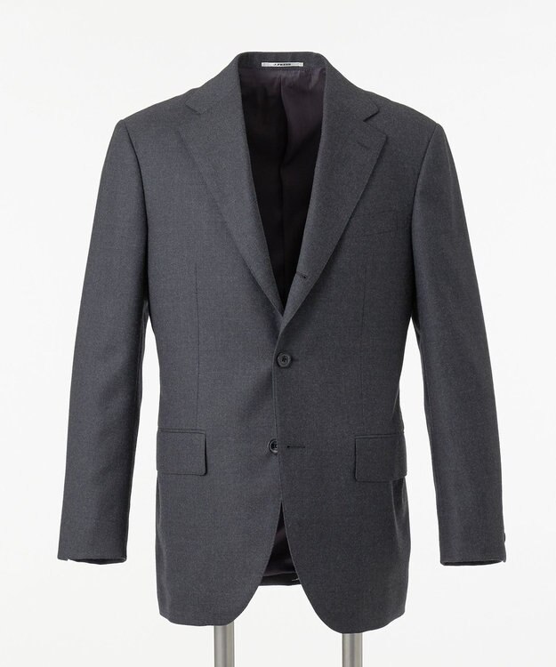 J.PRESS MEN 【WILLIAM HALSTEAD】スーパーファインウールフランネル スーツ/総裏 グレー系