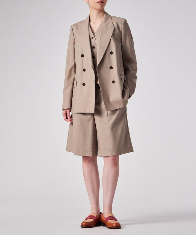 Paul Smith クリスプウール ショートパンツ ライトベージュ