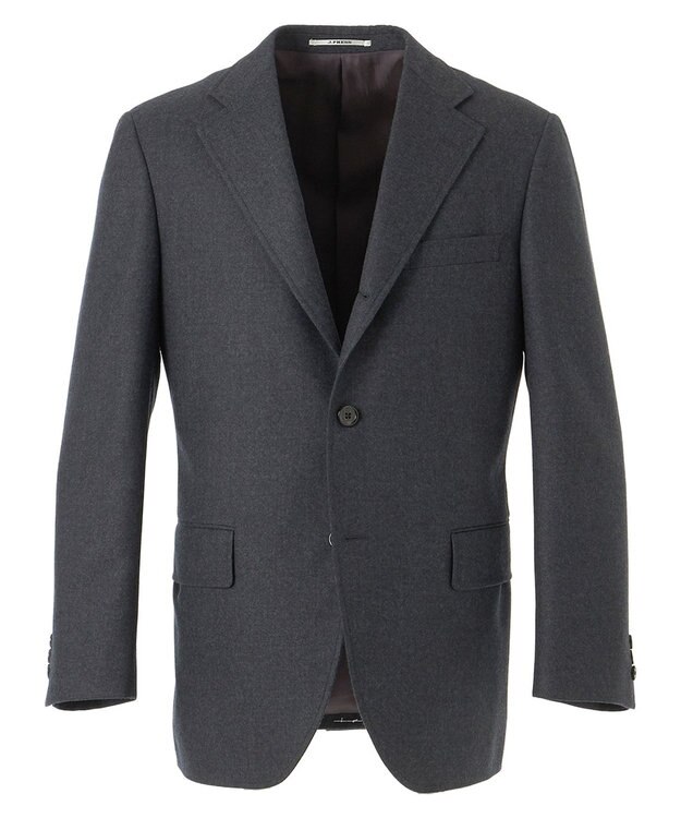 J.PRESS MEN 【定番】ペピンメリノ サキソニー スーツ / 総裏 グレー系