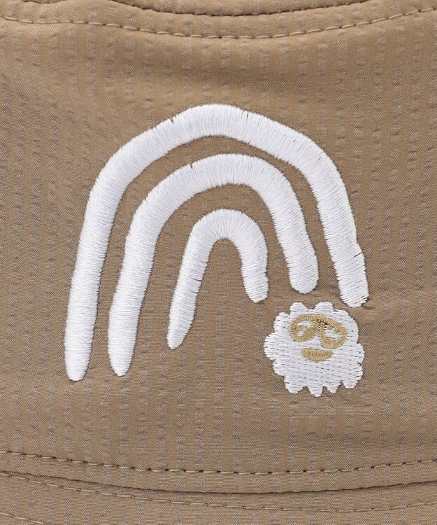 PW CIRCULUS 【手洗い洗濯可】【UNISEX】バケットハット ゴルフ ベージュ系