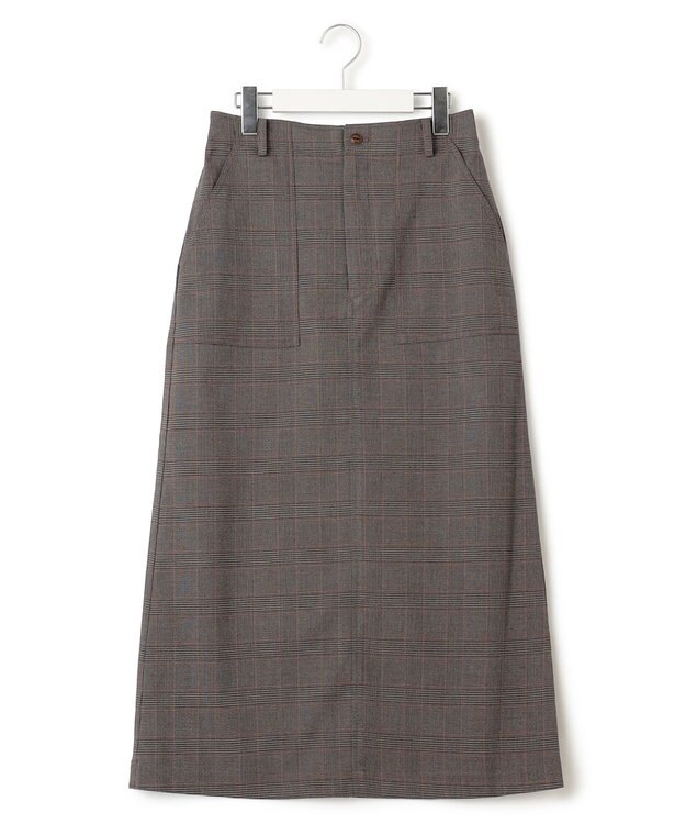 J.PRESS YORK STREET 【WOMEN】ベイカータイトスカート ブラウン系3