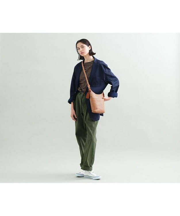 genten タスカ ショルダーバッグM グレージュ